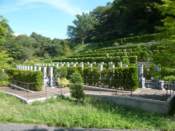 神戸市立鵯越墓園 景観