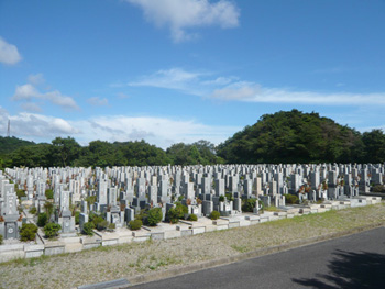 神戸市立鵯越墓園 景観